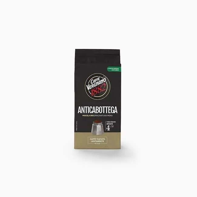 Vergnano Antica Bottega Ground Coffee – 250G Traditional Italian Roast 1