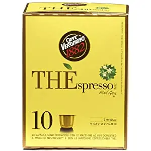Vergnano Earl Grey Tea Capsules For Dolce Gusto Machines – Box Of 10 1