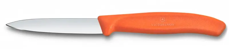 Victorinox Swiss Classic 8 Cm Paring Knife – Orange Handle, Straight Edge, Sharp Tip 1