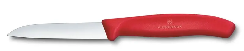 Victorinox Swiss Classic 8 Cm Paring Knife – Red Handle, Straight Edge 1