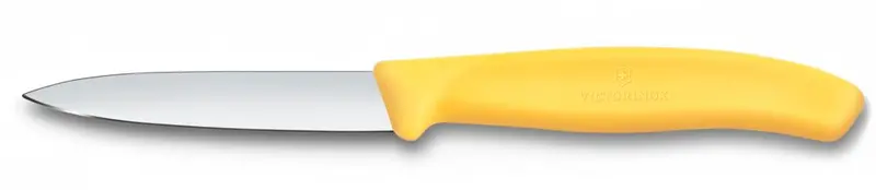 Victorinox Swiss Classic 8 Cm Paring Knife – Yellow Handle, Straight Edge, Sharp Tip 1