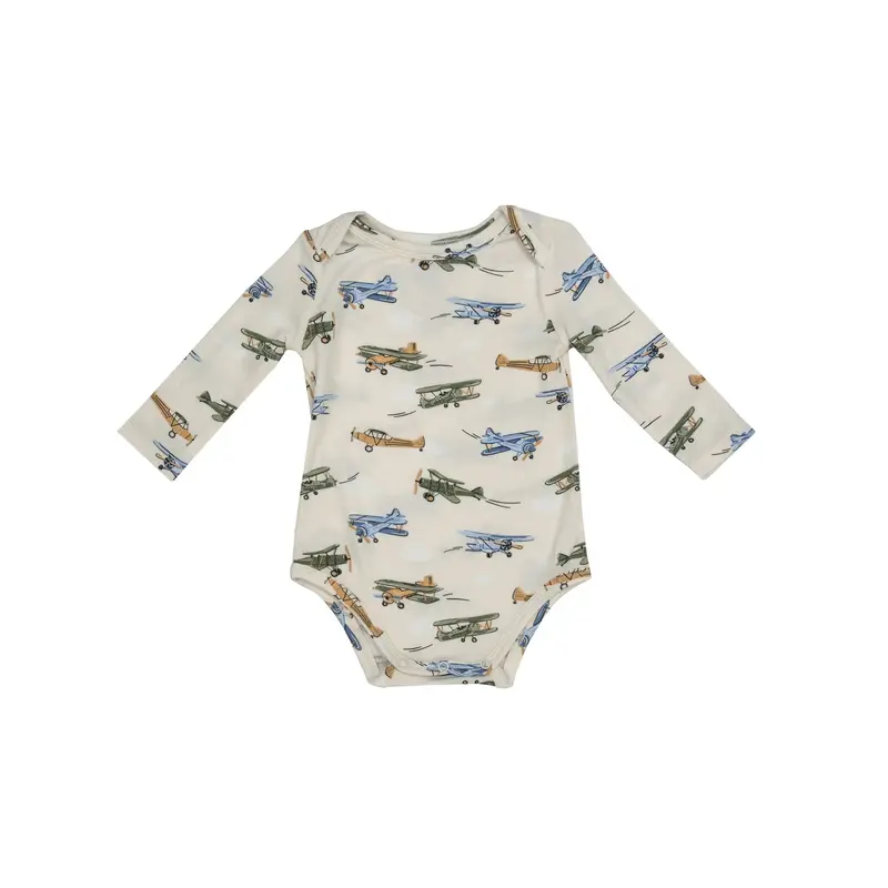 Vintage Airplane Bodysuit For Babies 1