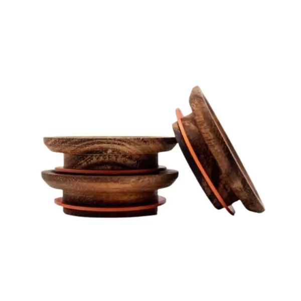 Weck Acacia Wood Storage Lid For Glass Jars 1