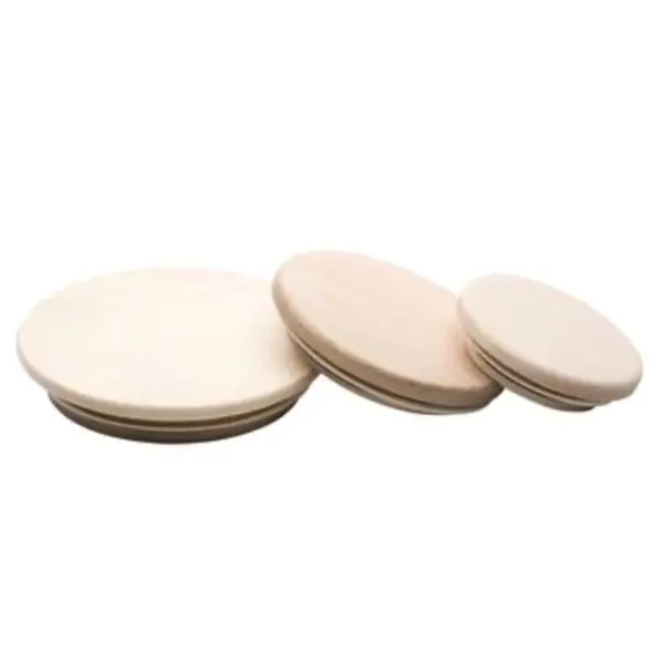 Weck Beechwood Storage Lid – Natural Wood Cover For Glass Preserving Jars 1