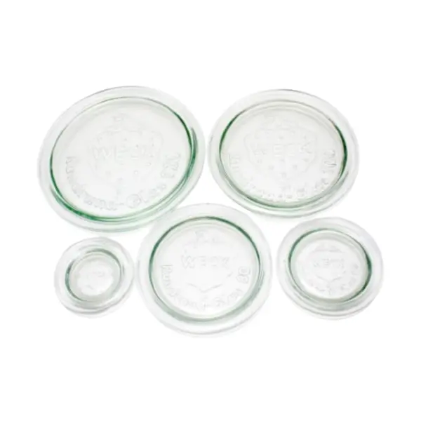 Weck Replacement Glass Lid For Mason Jars 1