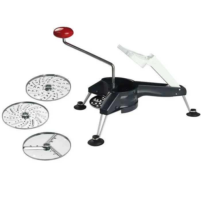 Westmark Rotating Vegetable Mouli – 3-Blade Stainless Steel Grater 1