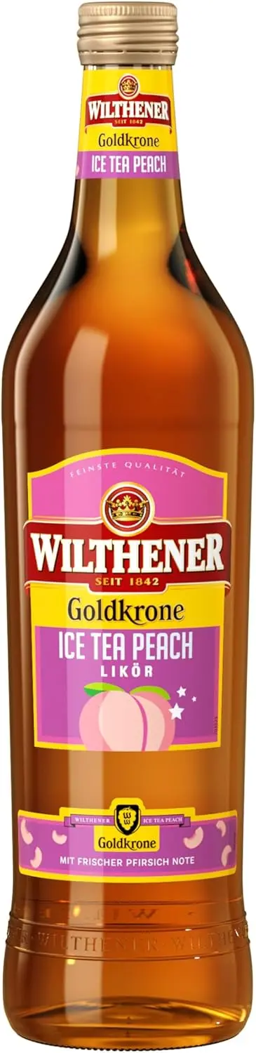 Wilthener Goldkrone Peach Iced Tea Liqueur – 22% Vol, 700Ml 1