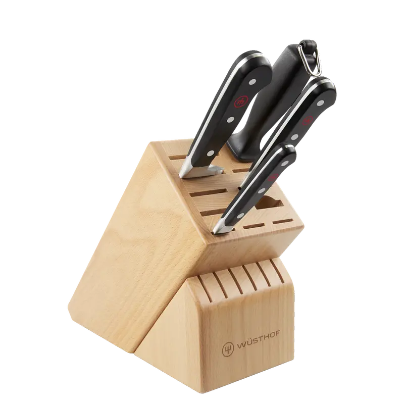 Wüsthof Classic 5-Piece Knife Block Set – German-Crafted Culinary Essentials 1