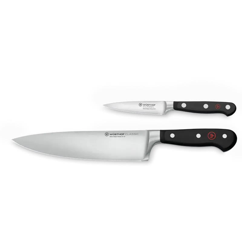 Wusthof Classic Black 2-Piece Knife Set 1