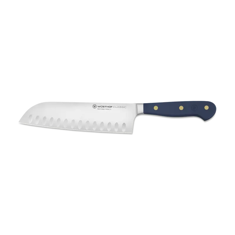 Wüsthof Classic Wild Blueberry Santoku Knife – 7" Japanese-Inspired Multi-Task Blade 1