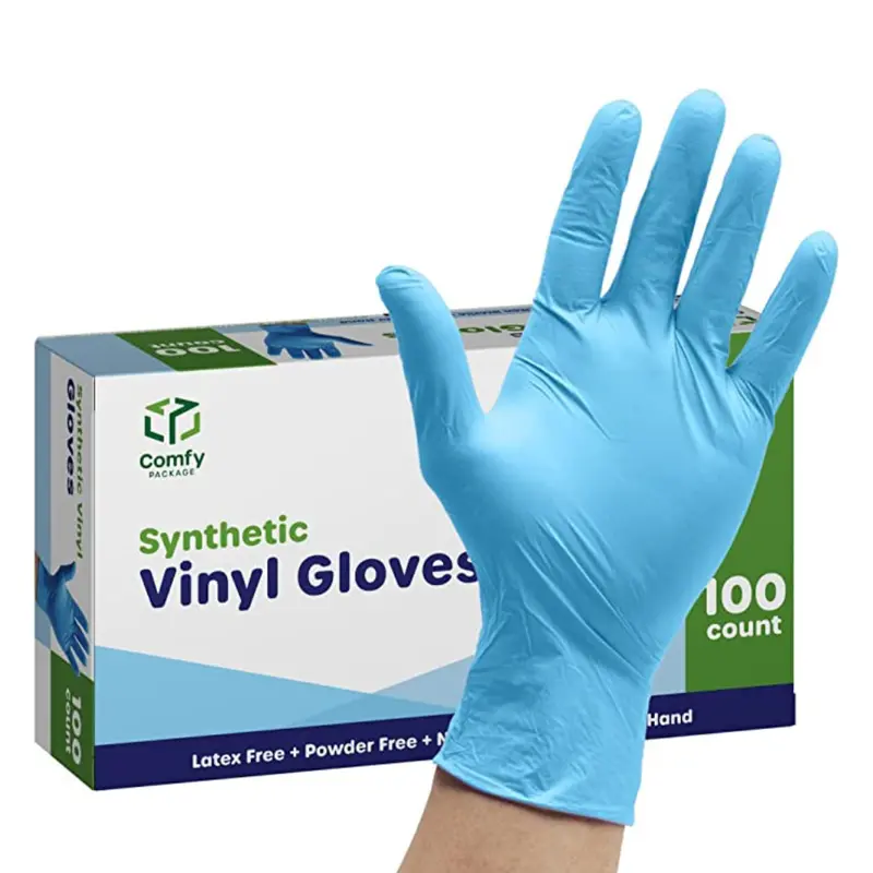 X-Large Vinyl Blend Disposable Gloves – 200-Count Value Pack 1