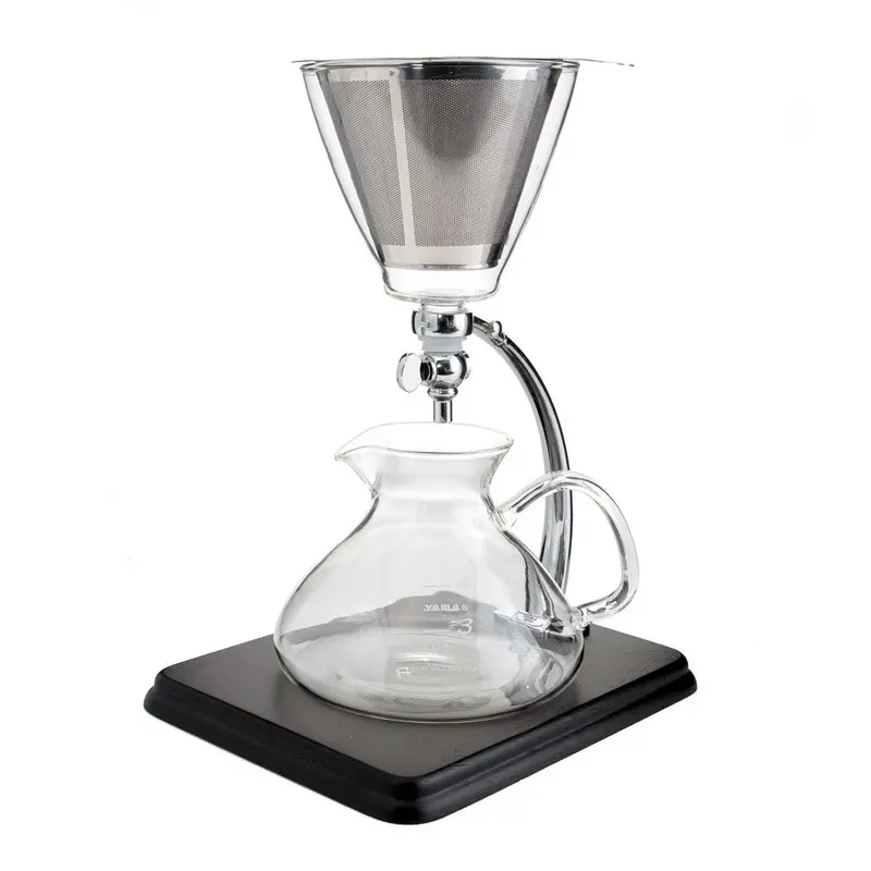 Yama Silverton Siphon Coffee Dripper 1