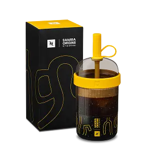 Yellow Tumbler – 540Ml Leak-Proof Stainless Steel Cup 1