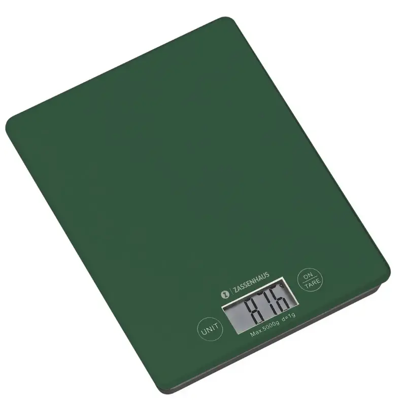 Zassenhaus Balance Kitchen Scale – Deep Forest, 5 Kg Capacity 1