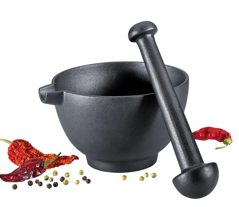 Zassenhaus Cast Iron Pestle And Mortar – Extra Large 1