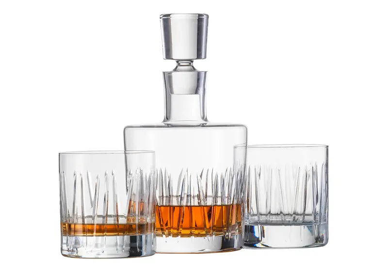 Zwiesel Glass Destille No.1 Whisky Set – Decanter + 2 Tumblers, 60 Ml Each 1