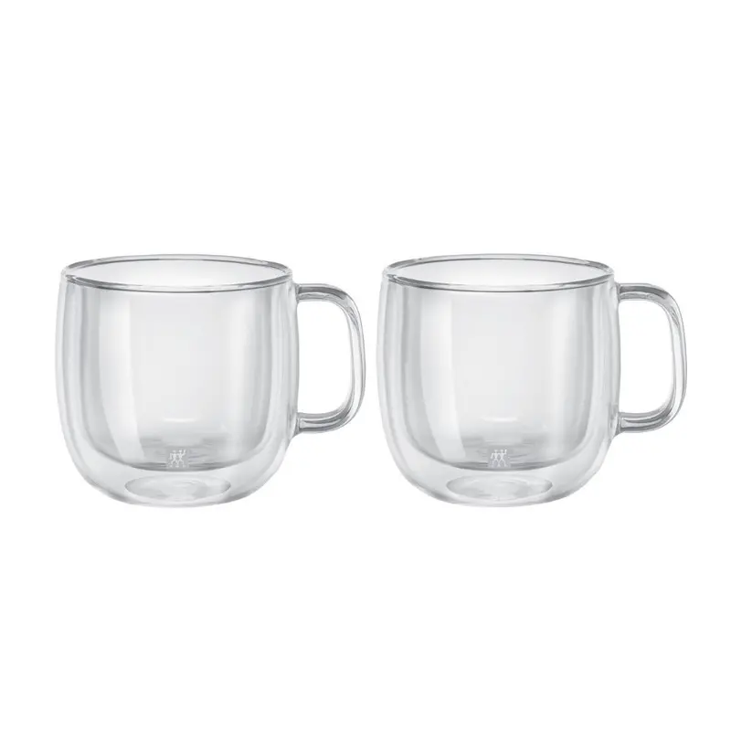 Zwilling Sorrento Plus Double-Wall Cappuccino Glasses – Set Of 2 1