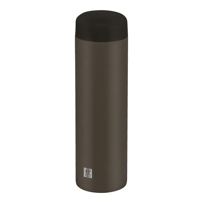 Zwilling Thermo+ Tea Insulated Bottle – 500 Ml Chocolate Grey Vacuum Flask 1
