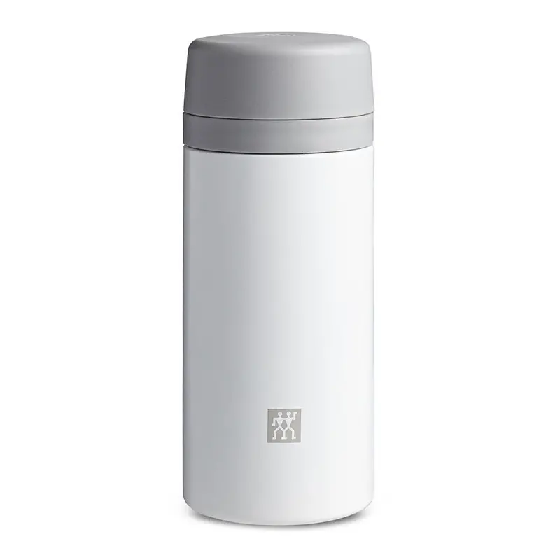 Zwilling Thermo Tea Thermos – 420 Ml Double-Wall Insulated Bottle (White) 1